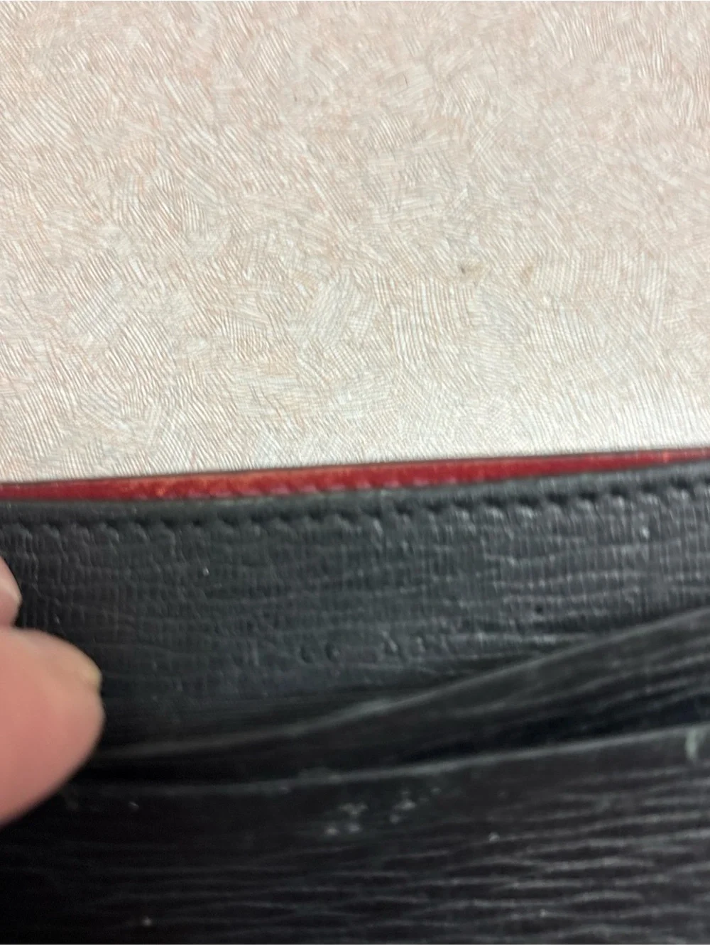 Salvatore Ferragamo Men's Double Gancini Cardholder NERO PEBBLE Magnetic Clip